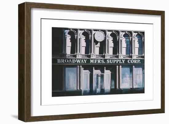 Broadway MFRS Supply Corp, Broadway, 1986-Anthony Butera-Framed Giclee Print