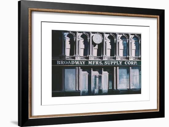 Broadway MFRS Supply Corp, Broadway, 1986-Anthony Butera-Framed Giclee Print