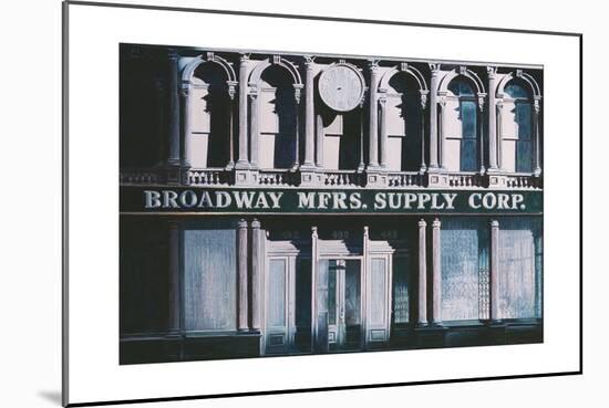 Broadway MFRS Supply Corp, Broadway, 1986-Anthony Butera-Mounted Giclee Print