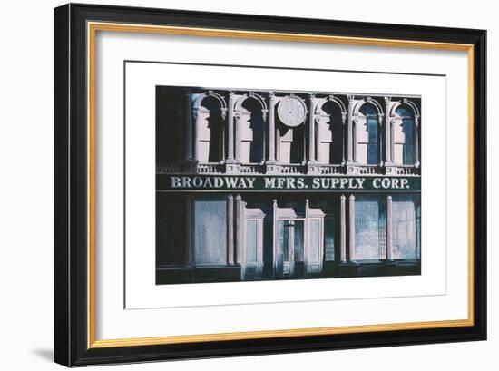 Broadway MFRS Supply Corp, Broadway, 1986-Anthony Butera-Framed Giclee Print