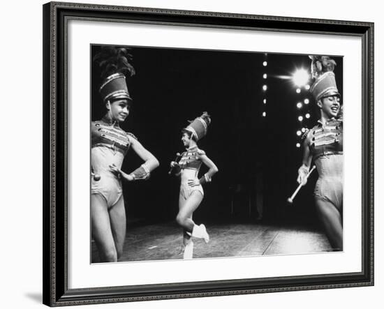 Broadway Musical "Here's Love" Based on the Movie "Miracle on 34th Street"-John Dominis-Framed Premium Photographic Print