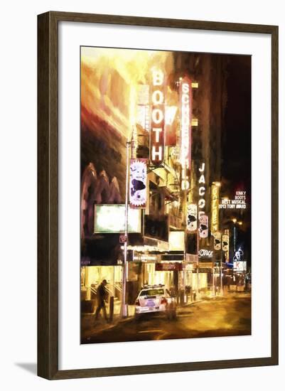 Broadway Musical Night-Philippe Hugonnard-Framed Giclee Print