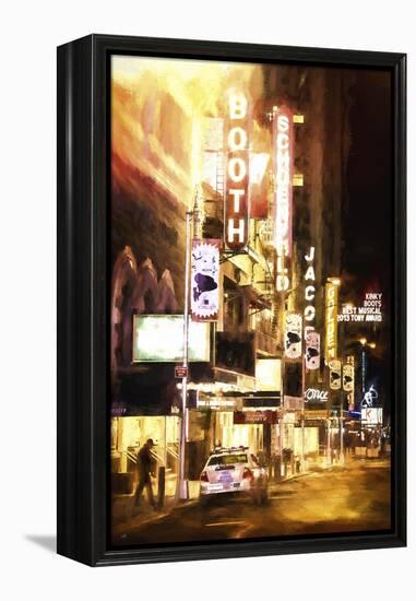 Broadway Musical Night-Philippe Hugonnard-Framed Premier Image Canvas