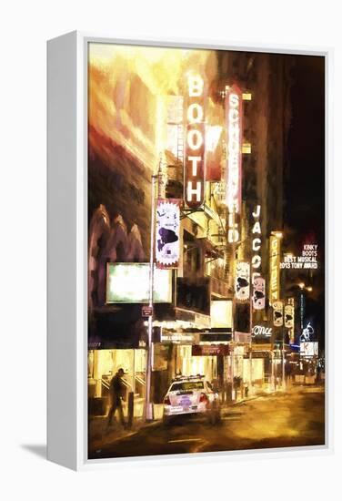 Broadway Musical Night-Philippe Hugonnard-Framed Premier Image Canvas