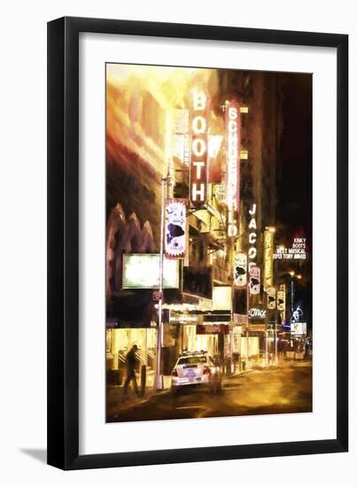 Broadway Musical Night-Philippe Hugonnard-Framed Premium Giclee Print