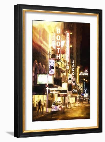 Broadway Musical Night-Philippe Hugonnard-Framed Premium Giclee Print