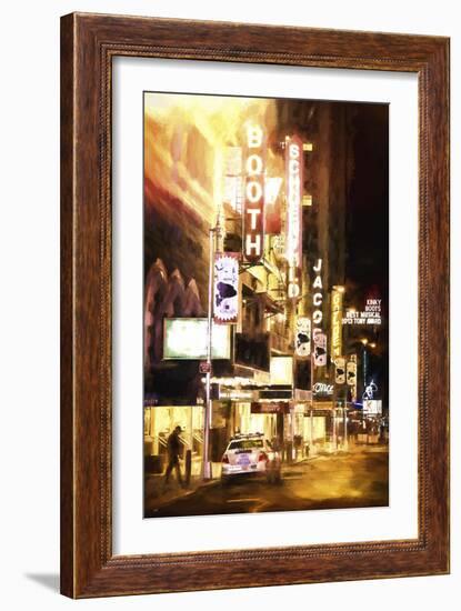 Broadway Musical Night-Philippe Hugonnard-Framed Giclee Print