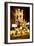 Broadway Night II - In the Style of Oil Painting-Philippe Hugonnard-Framed Giclee Print