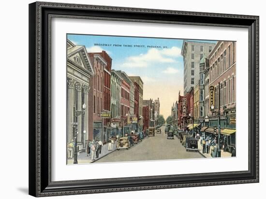 Broadway, Paducah-null-Framed Art Print