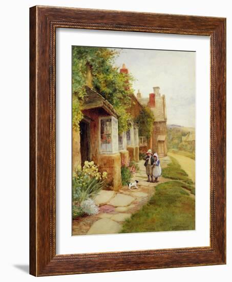 Broadway - the Puppy-Arthur Claude Strachan-Framed Giclee Print