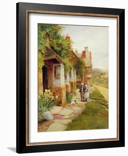 Broadway - the Puppy-Arthur Claude Strachan-Framed Giclee Print