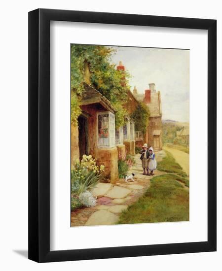 Broadway - the Puppy-Arthur Claude Strachan-Framed Giclee Print