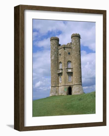 Broadway Tower, Broadway, Worcestershire, Cotswolds, England, United Kingdom-David Hunter-Framed Photographic Print