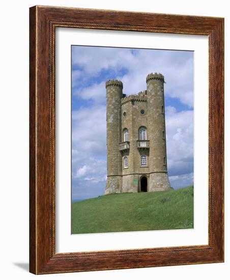 Broadway Tower, Broadway, Worcestershire, Cotswolds, England, United Kingdom-David Hunter-Framed Photographic Print