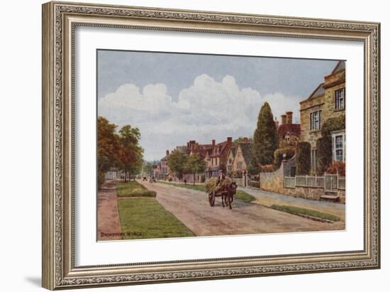 Broadway, Worcestershire-Alfred Robert Quinton-Framed Giclee Print