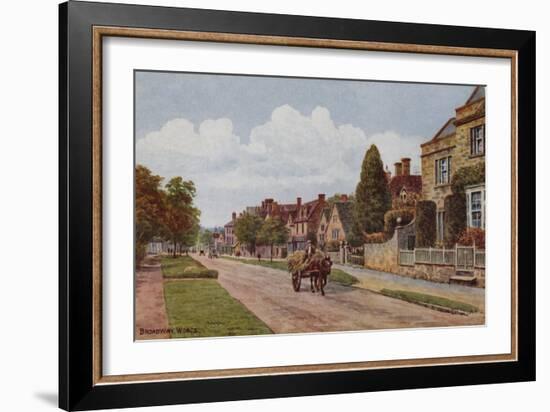 Broadway, Worcestershire-Alfred Robert Quinton-Framed Giclee Print