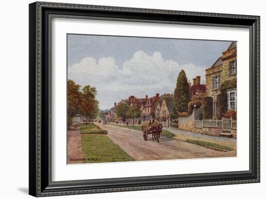 Broadway, Worcestershire-Alfred Robert Quinton-Framed Giclee Print