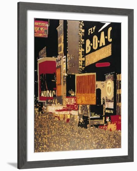 Broadway-Bruno Wekemans-Framed Art Print