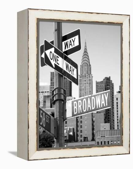 Broadway-null-Framed Premier Image Canvas