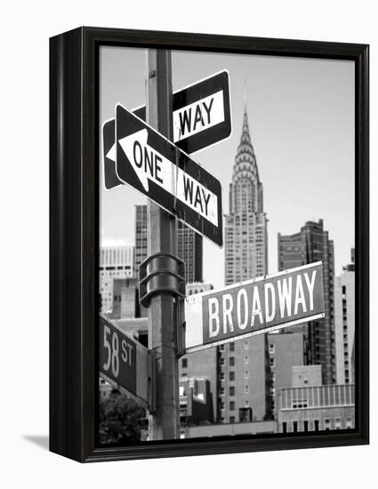 Broadway-null-Framed Premier Image Canvas