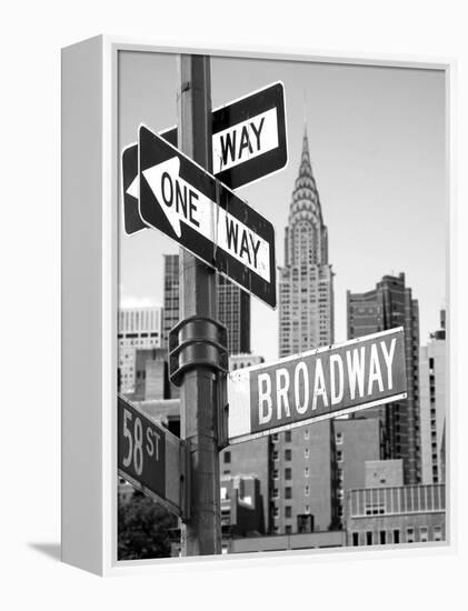 Broadway-null-Framed Premier Image Canvas