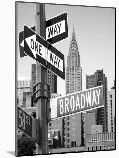 Broadway-null-Mounted Photographic Print