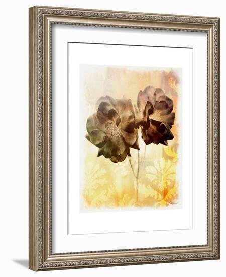 Brocade Garden I-James Burghardt-Framed Art Print