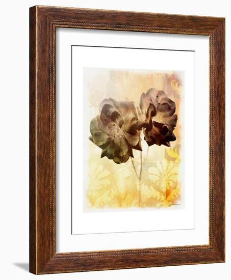 Brocade Garden I-James Burghardt-Framed Art Print