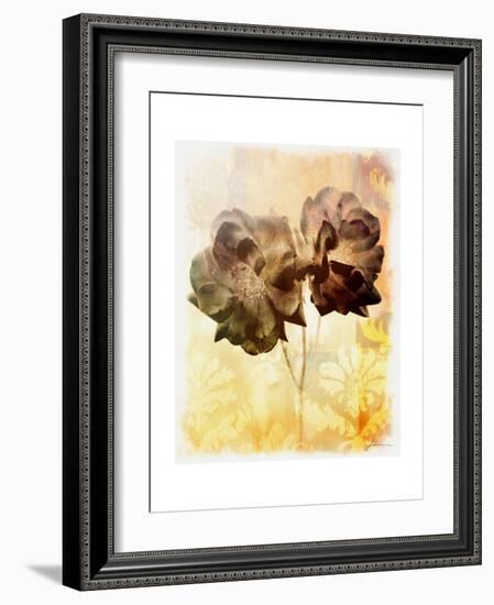 Brocade Garden I-James Burghardt-Framed Art Print