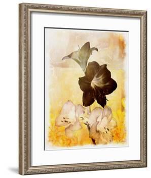 Brocade Garden II-James Burghardt-Framed Giclee Print