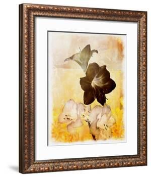 Brocade Garden II-James Burghardt-Framed Giclee Print