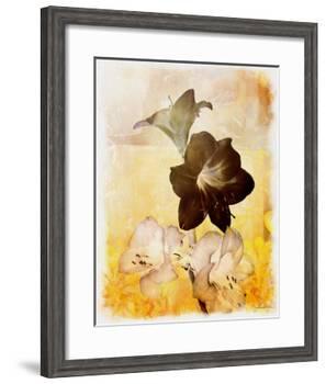 Brocade Garden II-James Burghardt-Framed Giclee Print
