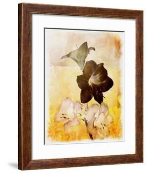 Brocade Garden II-James Burghardt-Framed Giclee Print