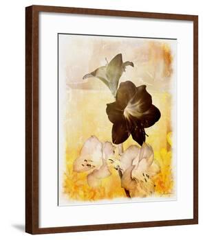 Brocade Garden II-James Burghardt-Framed Giclee Print