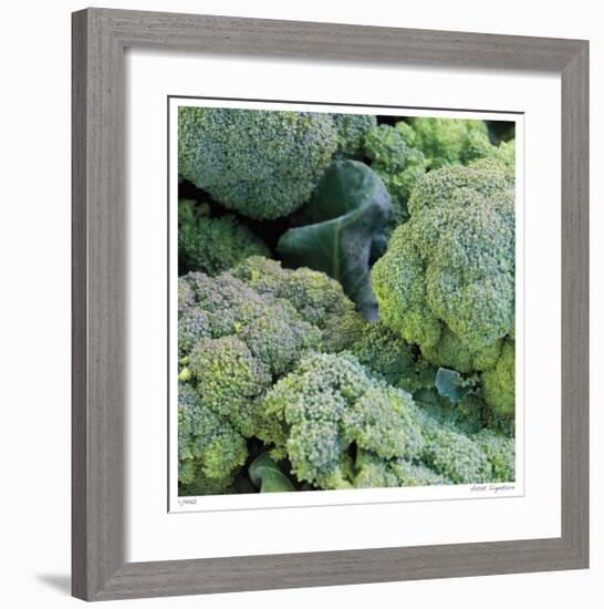 Broccoli-Stacy Bass-Framed Giclee Print