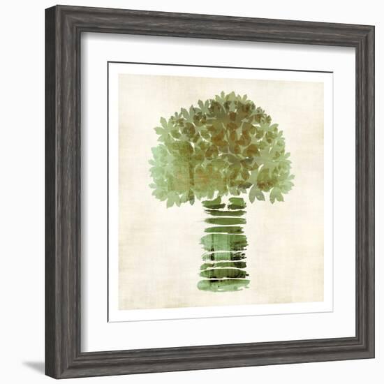 Broccoli-Kristin Emery-Framed Art Print