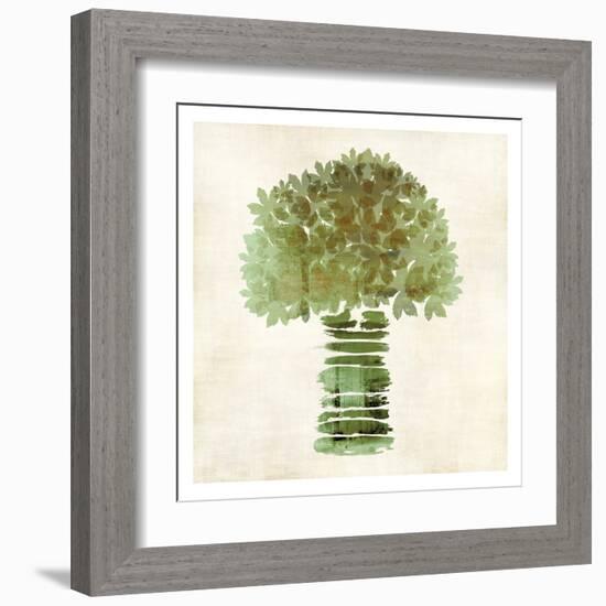 Broccoli-Kristin Emery-Framed Art Print