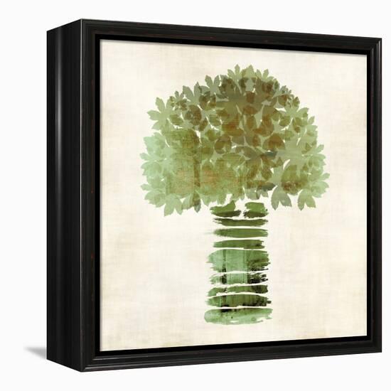 Broccoli-Kristin Emery-Framed Stretched Canvas