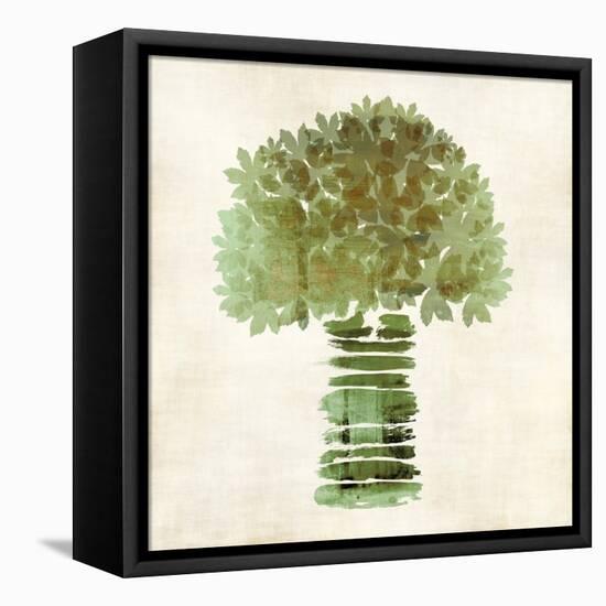 Broccoli-Kristin Emery-Framed Stretched Canvas