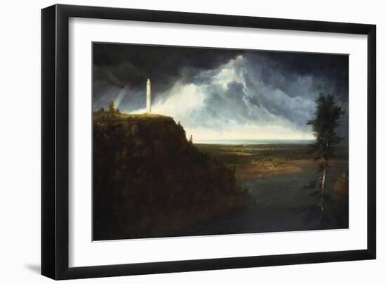 Brock's Monument-Thomas Cole-Framed Giclee Print