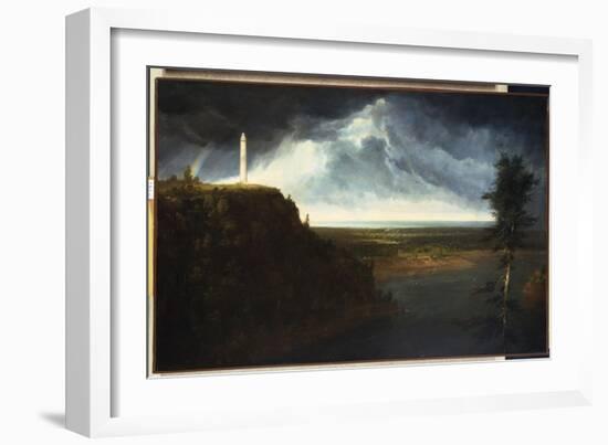 Brock's Monument-Thomas Cole-Framed Giclee Print