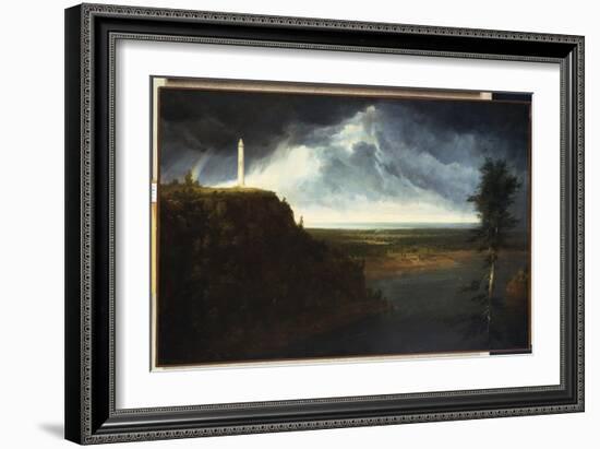 Brock's Monument-Thomas Cole-Framed Giclee Print