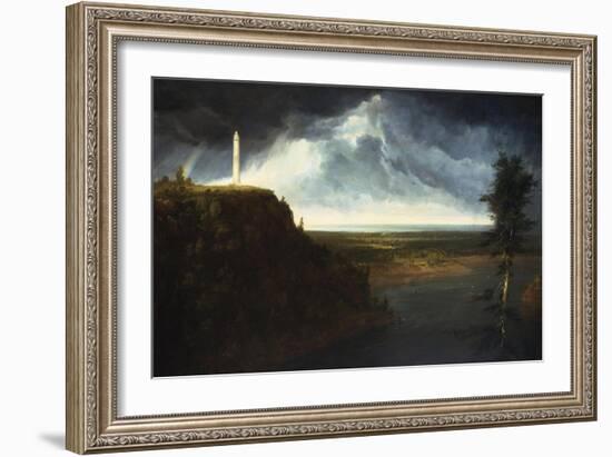 Brock's Monument-Thomas Cole-Framed Giclee Print