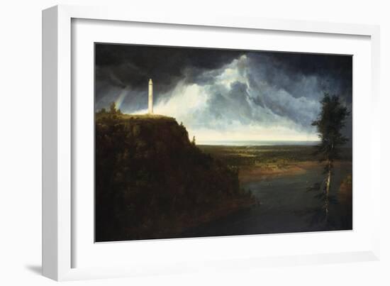 Brock's Monument-Thomas Cole-Framed Giclee Print