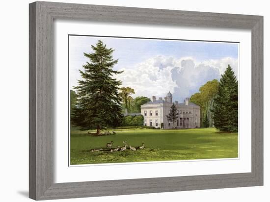 Brockley Hall, Somerset, Home of the Smyth-Pigott Family, C1880-AF Lydon-Framed Giclee Print