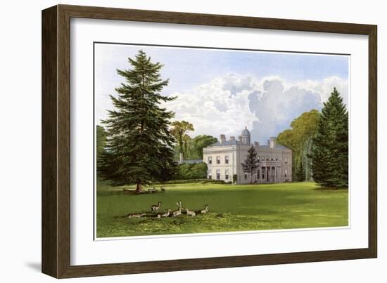 Brockley Hall, Somerset, Home of the Smyth-Pigott Family, C1880-AF Lydon-Framed Giclee Print