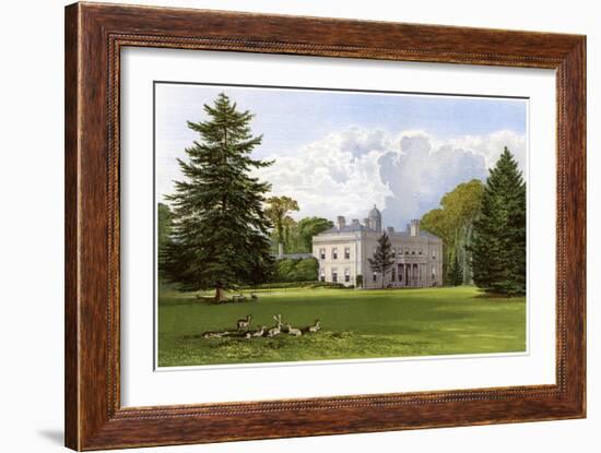 Brockley Hall, Somerset, Home of the Smyth-Pigott Family, C1880-AF Lydon-Framed Giclee Print