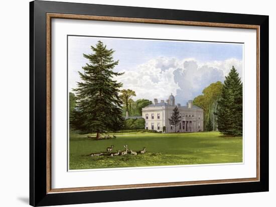 Brockley Hall, Somerset, Home of the Smyth-Pigott Family, C1880-AF Lydon-Framed Giclee Print