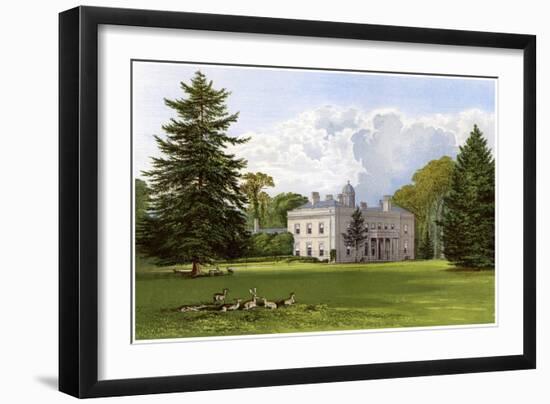 Brockley Hall, Somerset, Home of the Smyth-Pigott Family, C1880-AF Lydon-Framed Giclee Print