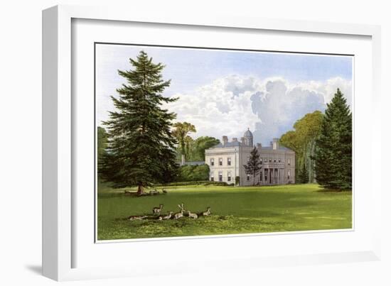 Brockley Hall, Somerset, Home of the Smyth-Pigott Family, C1880-AF Lydon-Framed Giclee Print